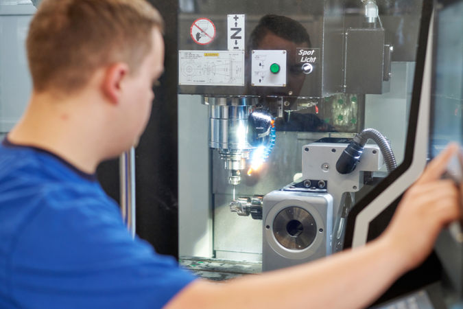 Ausbildung zum Zerspanungsmechaniker